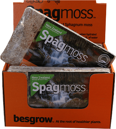 New Zealand Sphagnum Moss 100g compressed pack